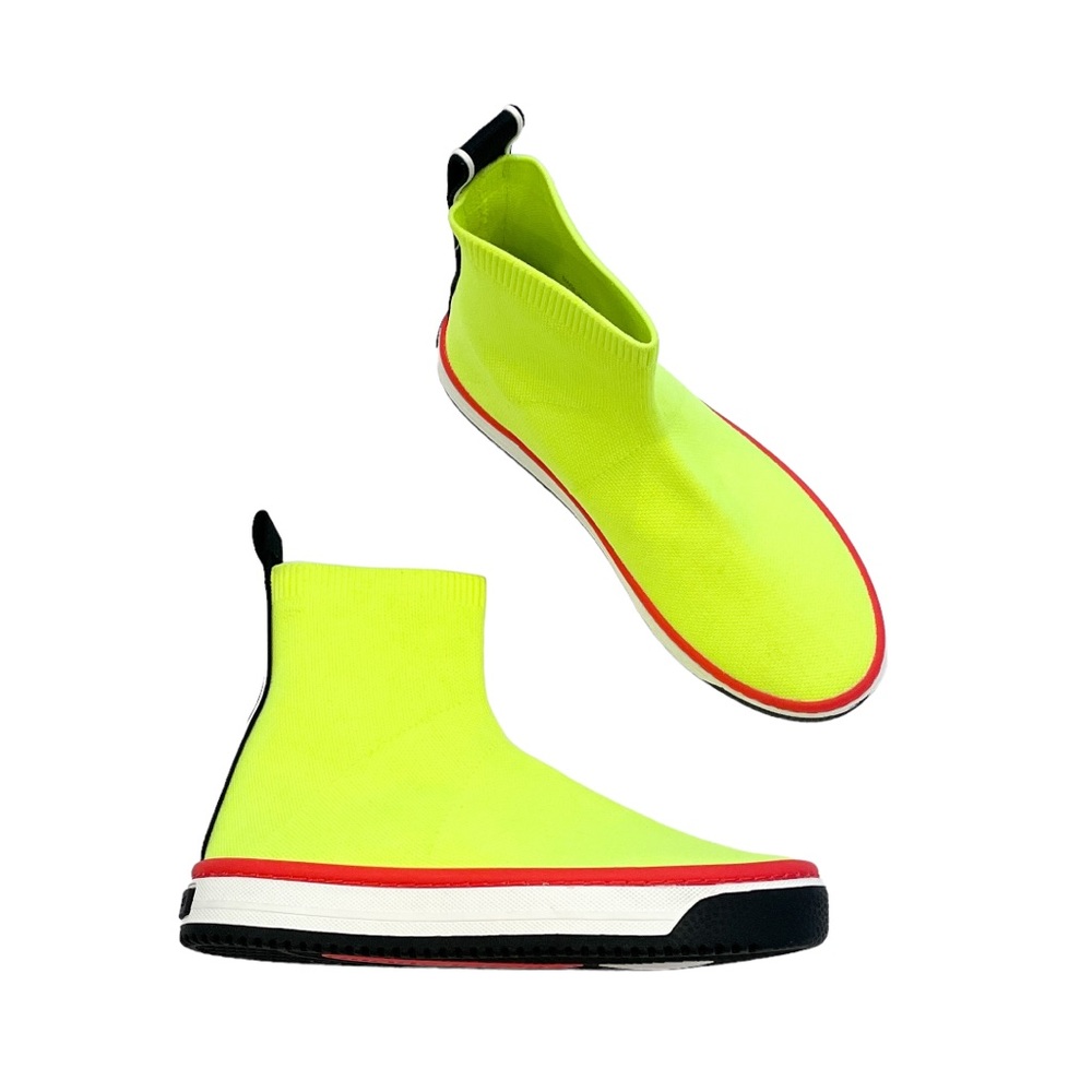 MARC JACOBS Dart Sock Sneaker In Yellow - Size 36